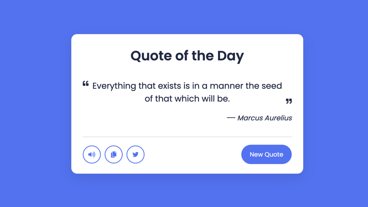 Quote Generator